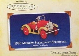 Hallmark Keepsake 1926 Murray Steelcraft Speedster Kiddie Car Classics Christmas - $11.83