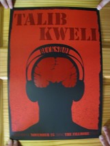 Talib Kweli Poster Fillmore Buckshot November 25 2006 - £52.17 GBP