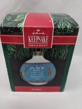 Hallmark Keepsake 1991 Ornament Grandson Glass Ornament - $13.82 CAD