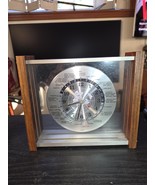 Vintage Verichron GMT World Quartz Mantel Desk Clock w/Red Airplane Seco... - $44.81 CAD