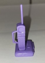 1995 Barbie So Much To Do Living Room Portable Rechargeable Home Phone &amp;... - $14.84