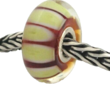 Authentic Trollbeads OOAK Unique Charm #314, 13mm Diameter New - $33.24
