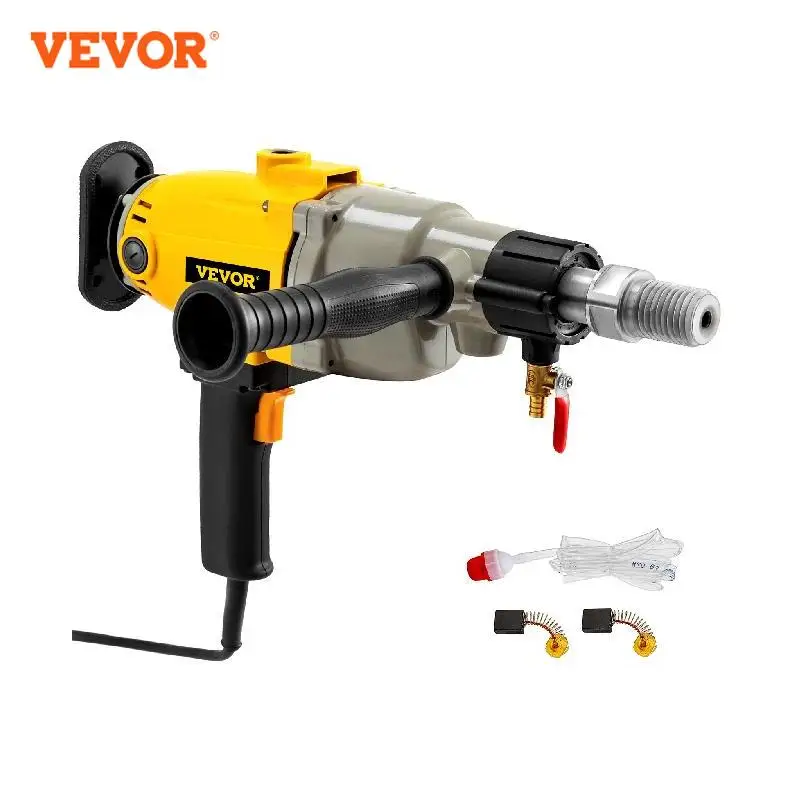 VEVOR 2180W Handheld  Core Drilling Rig Concrete 180mm Electric Stepless... - $344.53