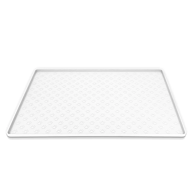 Pet Placemat Cat Feed Mat Cat Drinking Feeding Placemat Silicone Waterpr... - £43.35 GBP
