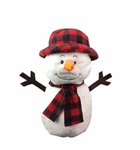 Cuddly Soft 8 inch Stuffed Flurry The Snowman...We Stuff &#39;em...You Love ... - £9.34 GBP