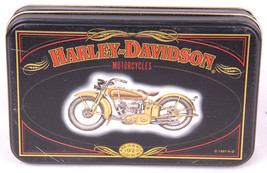 1997 Harley Davison Motorcycles Tin W/2 Packs Of Playing Cards-Collector... - £11.10 GBP