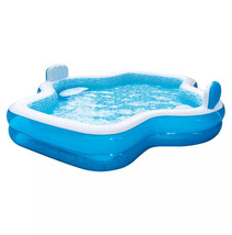120&quot; x 110&quot; x 18&quot; Inflatable Family Pool - £69.69 GBP