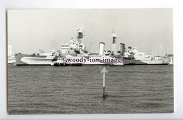 na5793 - Royal Navy Warship - HMS Belfast on her way to the Thames - photograph - £2.09 GBP