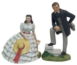 Avon Images Of Hollywood Gone With The Wind Scarlett O&#39;Hara &amp; Rhett Butler 1984 - £24.92 GBP