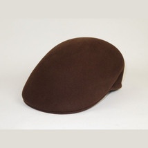 Men Fashion Classic Flannel Wool Ascot Ivy Hat Bruno Capelo Tyson TY101 Brown image 5