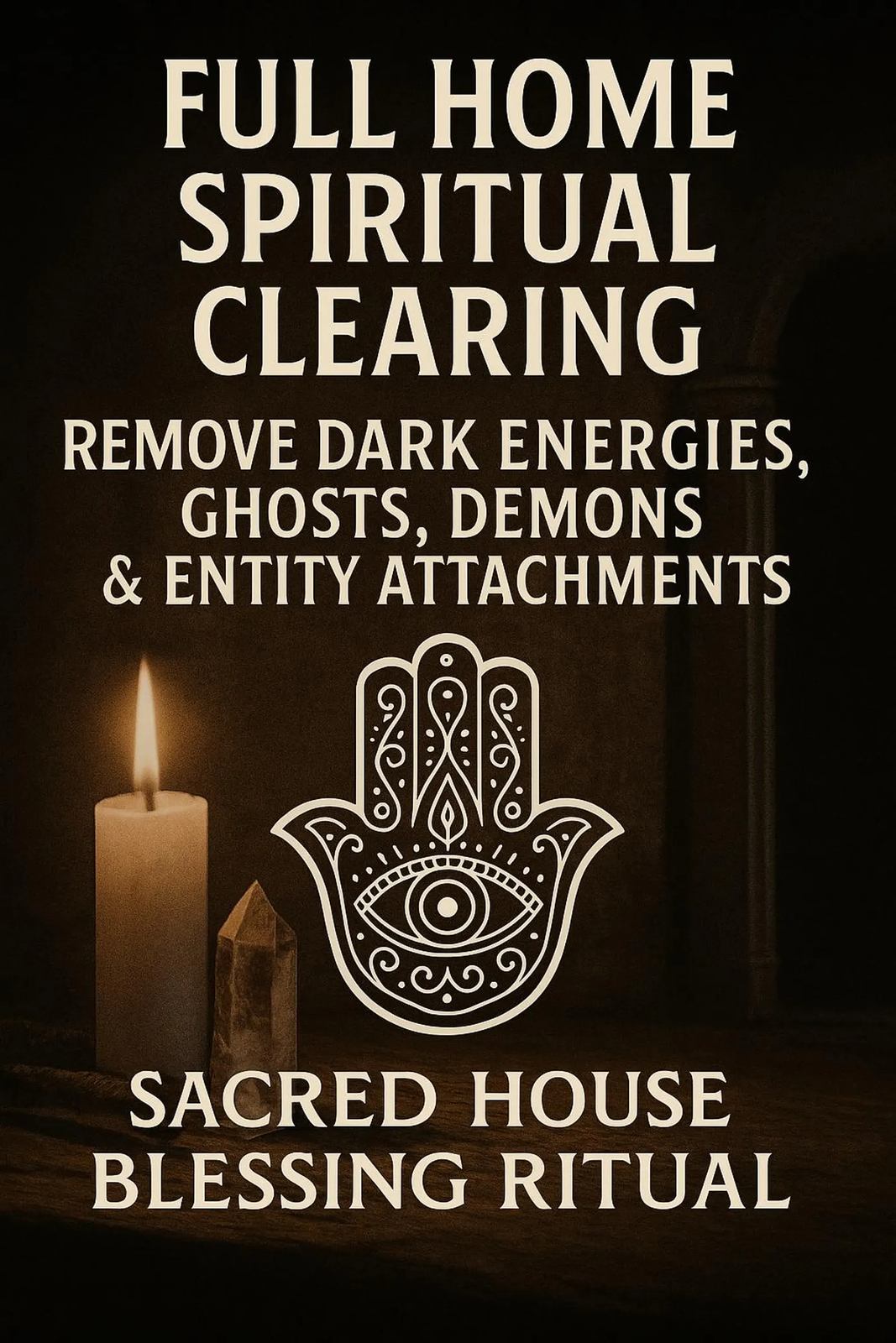  Sacred House Blessing• Remove Dark Energies, Ghosts, Demons &amp; Entity At... - $145.00