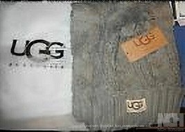UGG Hat &amp; Scarf Set - women&#39;s - gray - new with tags - £17.37 GBP