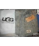 UGG Hat & Scarf Set - women's - gray - new with tags - £17.29 GBP