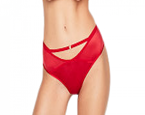 NWT*VICTORIA'S SECRET VERY SEXY Stretch Cotton Lace Cheeky Panty
