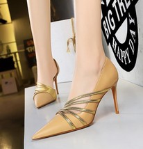2021 New  Wedding Shoes Lady  Party Shoes For Women ed Top Quality High Heel Fas - £80.33 GBP