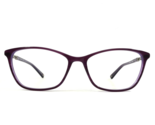Bulova Eyeglasses Frames MORONI VIOLET Purple Cat Eye Full Rim 55-16-140 - $54.44
