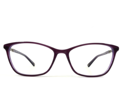 Bulova Eyeglasses Frames MORONI VIOLET Purple Cat Eye Full Rim 55-16-140 - £42.56 GBP