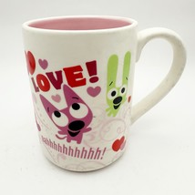 Vintage Classic Hoops &amp; YoYo Coffee Mug LOVE Pink Inside by Hallmark - $19.99