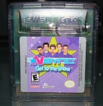Nintendo Game Boy Color   N Sync Get To The Show (Game Only) - £11.84 GBP