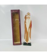 Carved Wooden Santas Of The World 1909 Poland &quot;Grandeur Noel Collectors ... - £14.77 GBP
