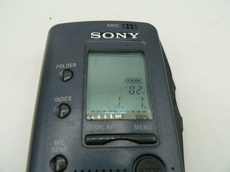 Lot of 3 Handheld Digital Voice Recorders Two Sony and one Olympus All tested! Item image 7
