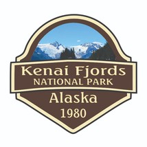Kenai Fjords National Park Sticker Alaska National Park Decal - £2.86 GBP