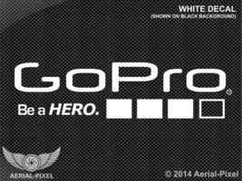 GoPro Be a HERO Window / Case Decal Sticker - White Black or Red 5 6 7 8... - $8.95