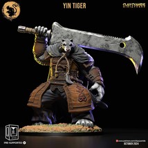 3D Printed Clay Cyanide Yin Tiger Black Myth Wukong 28 32 mm D&amp;D - $34.55+