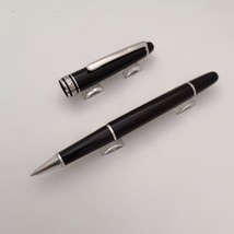 Penna a sfera classica Montblanc Meisterstuck - finiture in platino - £194.78 GBP