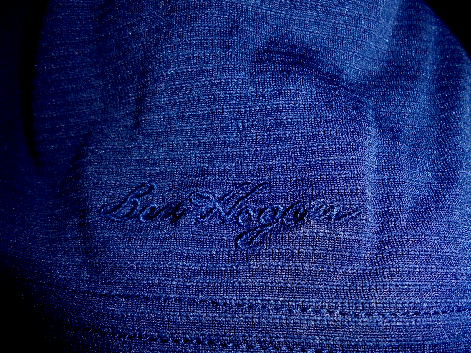 Ben Hogan Mens Large 42 44 Dark Blue Short Sleeve Golf Tennis Polo Shirt Item image 6