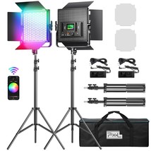 K80 Led Video Lighting Kit With App Control, 552 Pcs Leds Rgb Led Video Light, 2 - £373.29 GBP