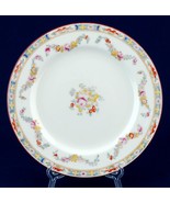 Minton A4807 Rose 8.75&quot; Salad Lunch Plate 1920s Hand Painted - £14.15 GBP