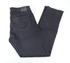 AG Adriano Goldschmied Mens 38x34 Graduate Tailored Leg Denim Jeans Dark... - $33.20