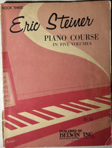 Eric Steiner Piano Course Book Three - 1960 Songbook - £7.44 GBP