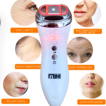Hifu Face Beauty Device LED Photon Therapy Skin Tighten Anti Wrinkle Aging  - £35.37 GBP