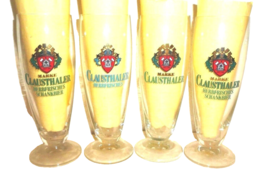 4 Binding Frankfurt Clausthaler German Beer Glasses - £11.88 GBP