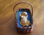 1986 Sandicast Lil&#39; Snoozers S18 &quot;Dreamer&quot; Yellow Lab Puppy Figurine in ... - $10.00