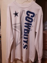 NFL Men’s Dallas Cowboys Long Sleeve White T Shirt Large - $27.99