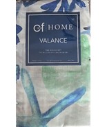 C and F Home Valance ~ 15.5&quot; x 72&quot; ~ BLUEWATER BAY ~ Rod Pocket ~ 100% C... - £22.47 GBP