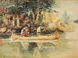Caught Napping by Charles Marion Russell Western Giclee Art Print + Ships Free - £30.81 GBP+