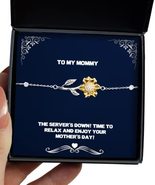 Epic Mommy Sunflower Bracelet, The Server&#39;s Down! Time to Relax and Enjo... - £39.30 GBP