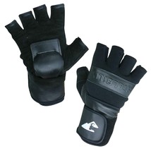 Hillbilly Wrist Guard Gloves - Half Finger Medium - $60.99