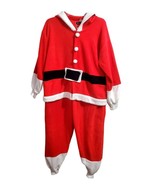 Santa Claus Pajama Outfit Unisex One Piece Cosplay Holiday -Beauty Shine - $28.01