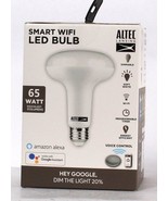 1 Ct Altec Lansing Smart WIFI 65 Watt LED Bulb Dimmable Voice Control - £18.86 GBP