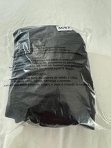 Time & Tru Women's Black Cotton Full Button Front Tiered Skirt Size 12 Waist 32" image 15