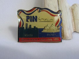 PINdemonium June - July 1996 Special Issue Olympic Pin Atlan - $3.00