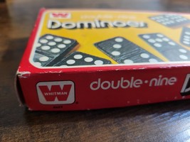 Vintage Double Nine Dominoes by Whitman - 4647 - 56 Piece - Red Box - £12.42 GBP