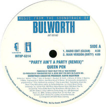 Queen Pen - Party Ain&#39;t A Party (Remix) (12&quot;) VG - £3.03 GBP