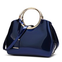 2022 fashion Handbag Women Bag Mirror surface Folding Large capacity Ladies Shou - £92.22 GBP
