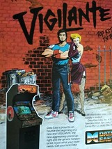 Vigilante Arcade FLYER Original 1988 Video Game Vintage Retro Promo Artwork  - £35.07 GBP